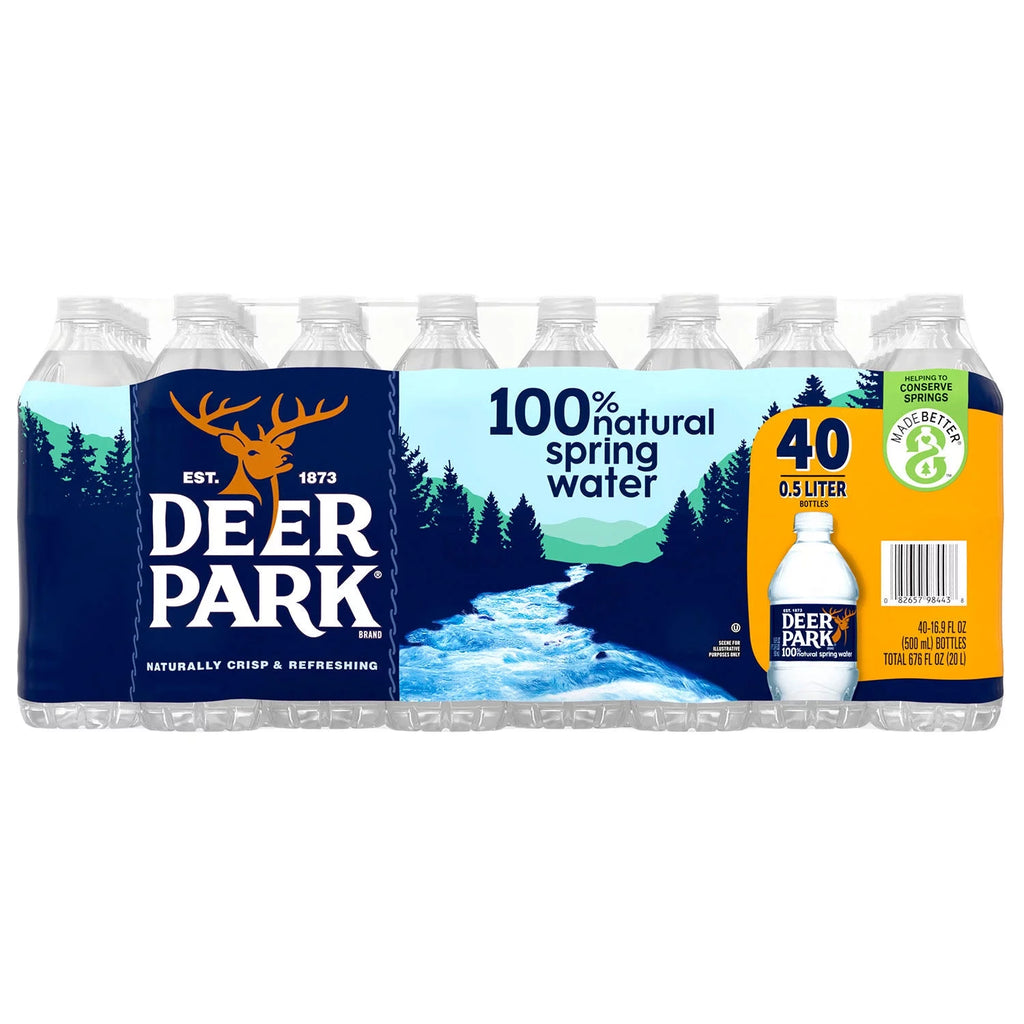 100% Natural Spring Water (16.9oz / 40pk) S7522