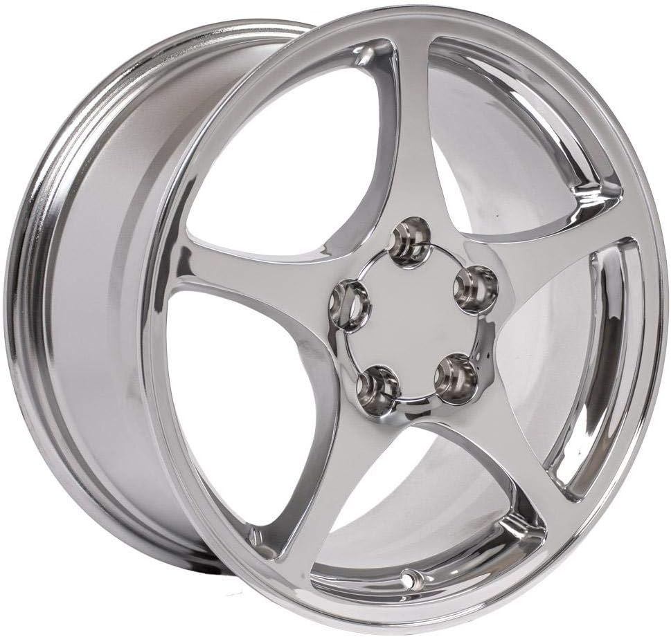 18 inch 5x120.65 18x9.5 Chrome Wheels K560