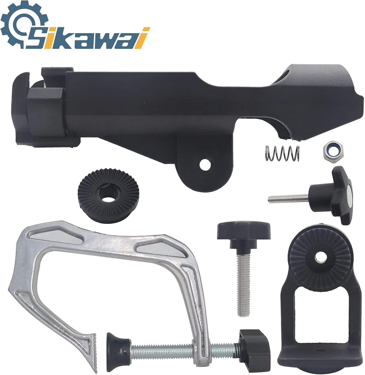 Fishing Rod Holders for Boat Canoe Folding Holder with 360 Degree Adjustable Large Clamp Opening - 2 Pack H713711