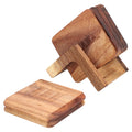 Acacia Wood 6-Pack Coaster Set L633