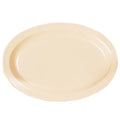 Tan Narrow Rim Melamine Platter S604