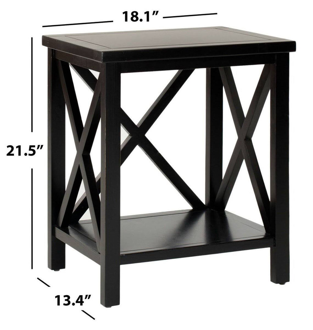Cross Back End Table W72961
