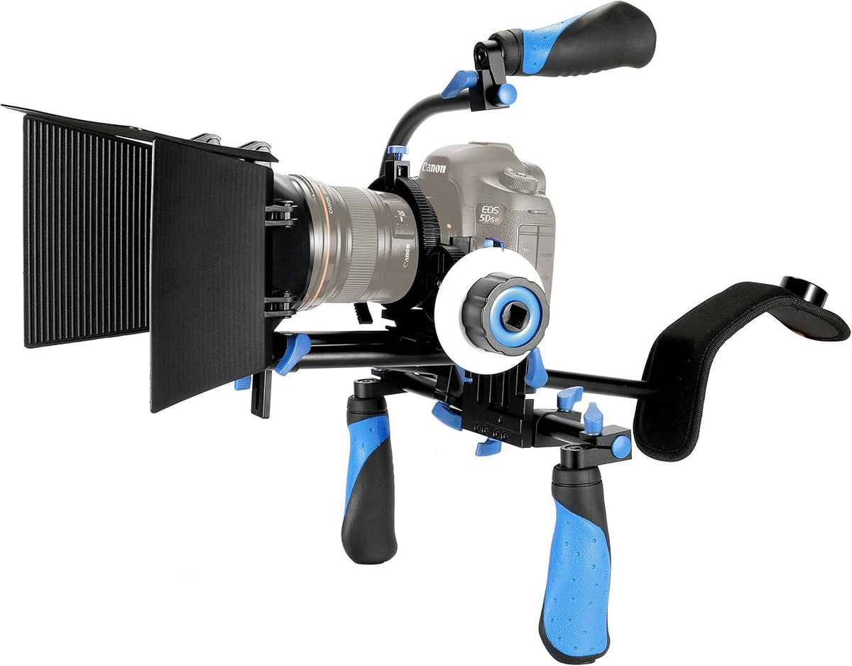 DSLR Rig Shoulder Mount with Follow Focus and Matte Box I6456