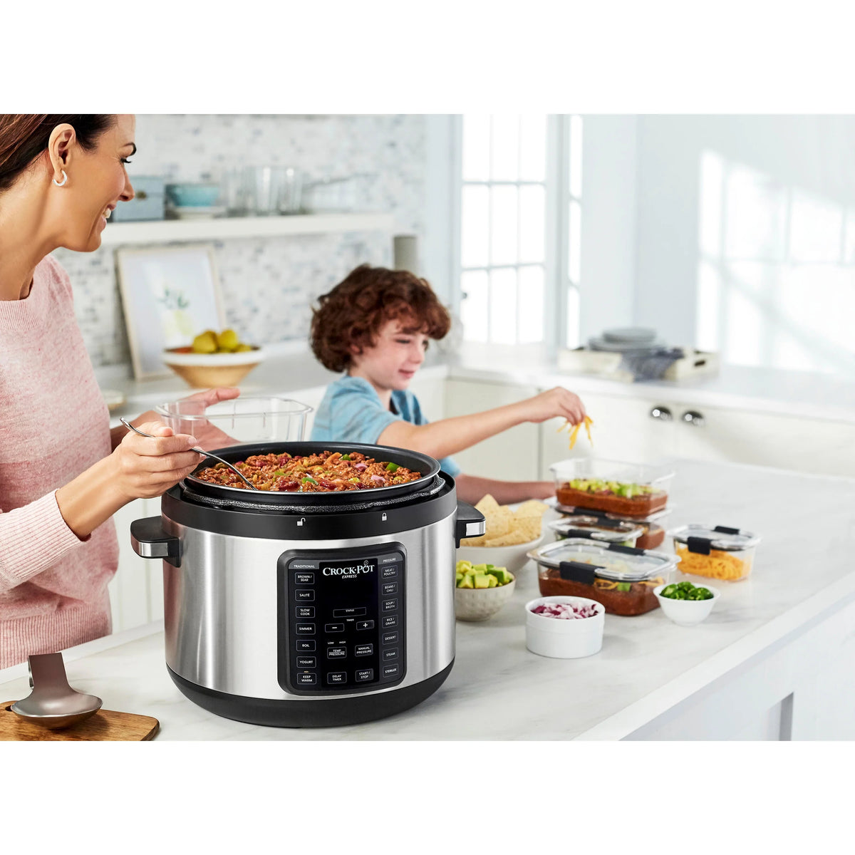 10 Qt Stainless Steel Pressure Cooker Y488