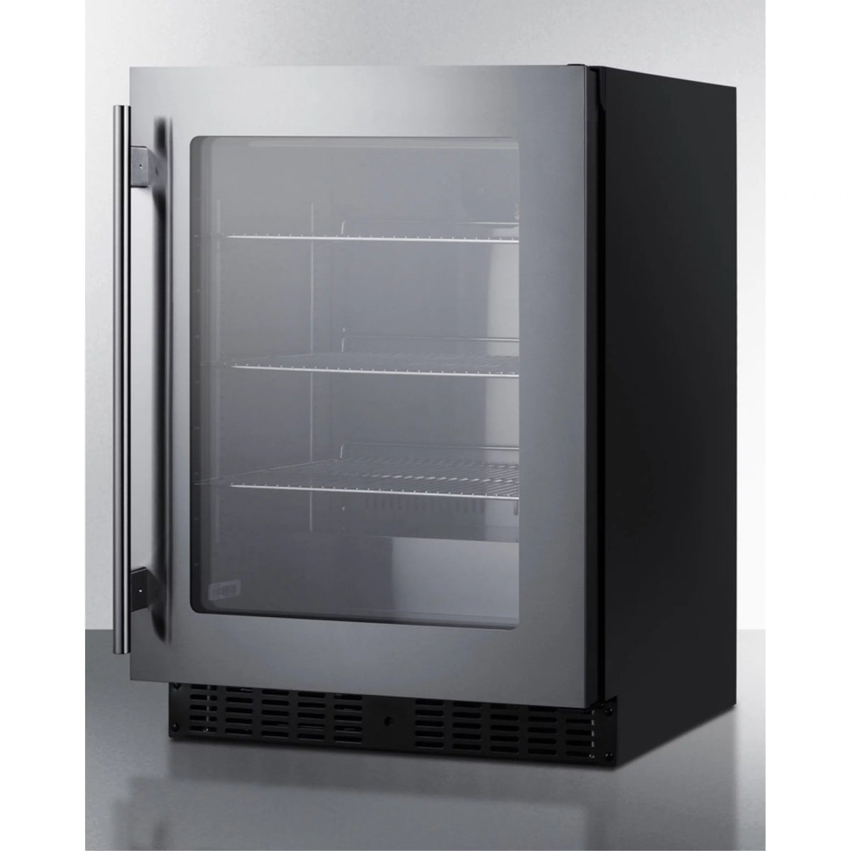 24" Wide 3.25 Cu. Ft. Compact Freezerless Refrigerator - Stainless Steel Y83474
