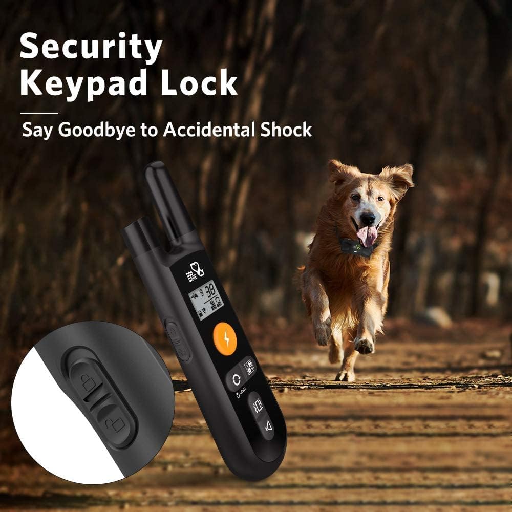 Dog Training Collar with Remote, 1 Count Pack of 2 N645831