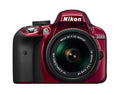 24.2 MP CMOS Digital SLR with 18-55mm f/3.5-5.6G VR II Zoom Lens (Black) N6173