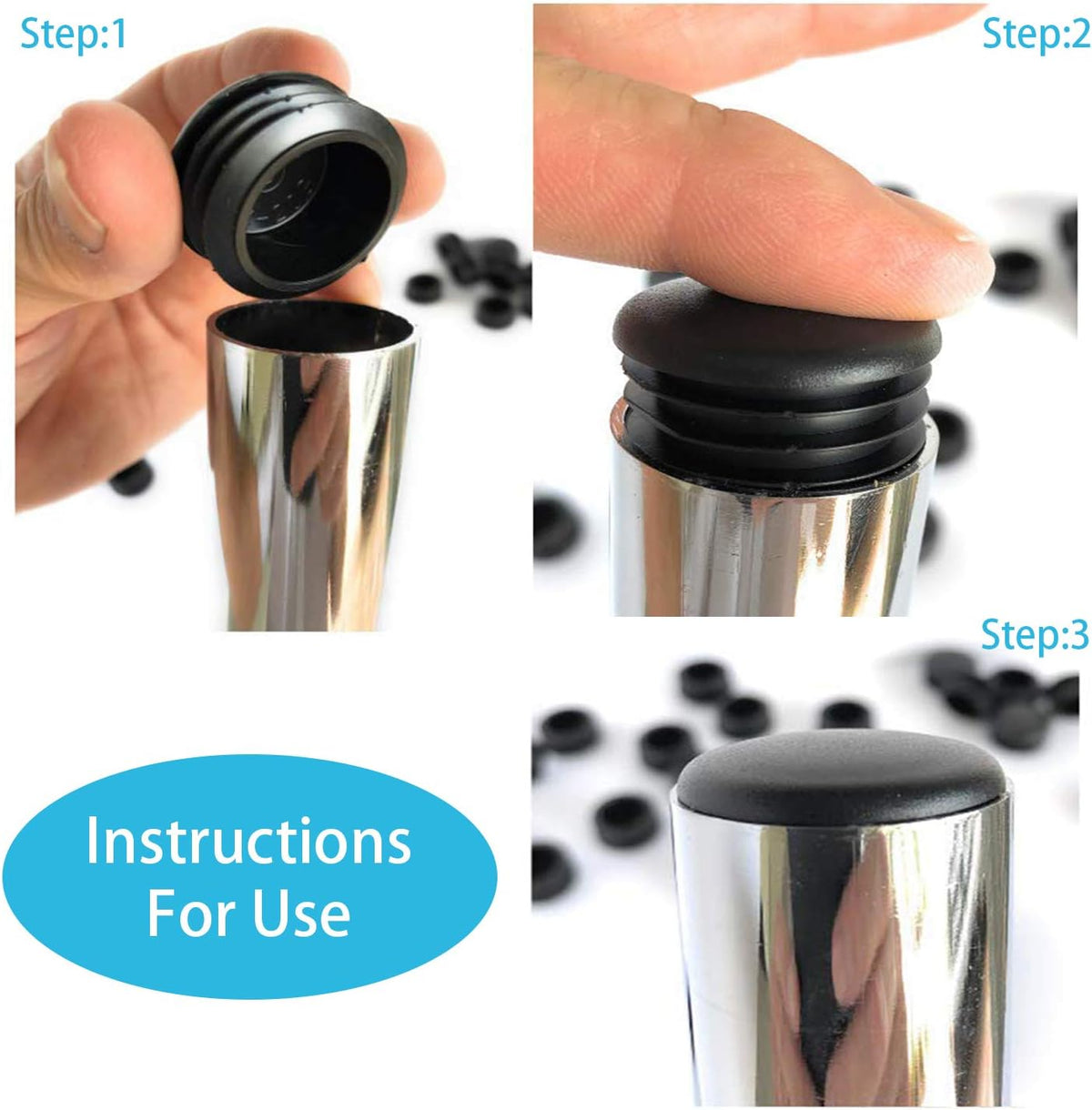 Round Plastic Tubing Plug A294