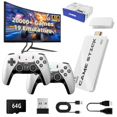 Retro Video Game Console Stick with 2 Wireless Controllers A3843