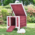 Raised Wooden Pet House Q63648
