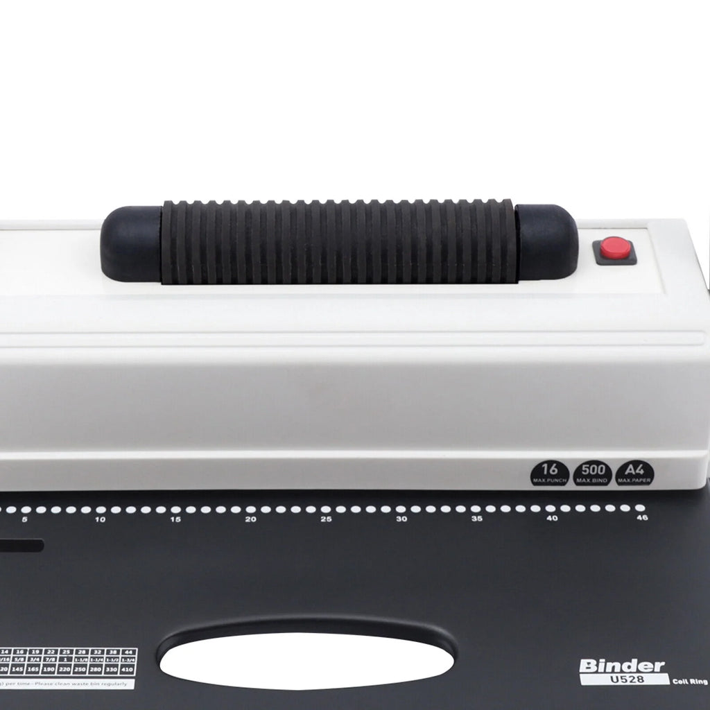 46 Holes Manual Coil Binding Machine with Electric Coil Inserter G544