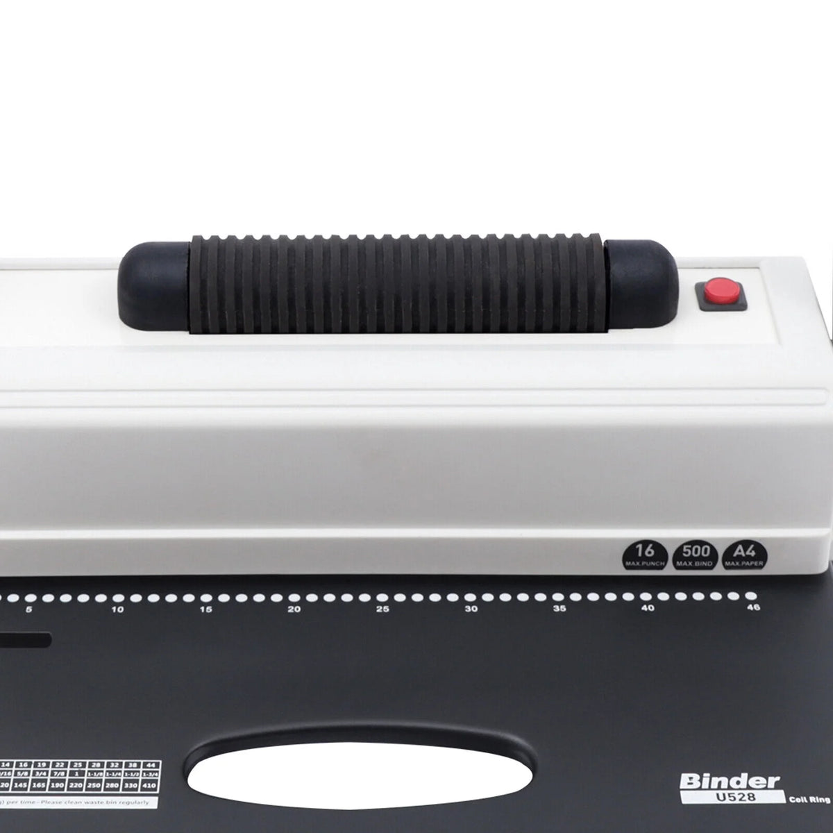 46 Holes Manual Coil Binding Machine with Electric Coil Inserter G544