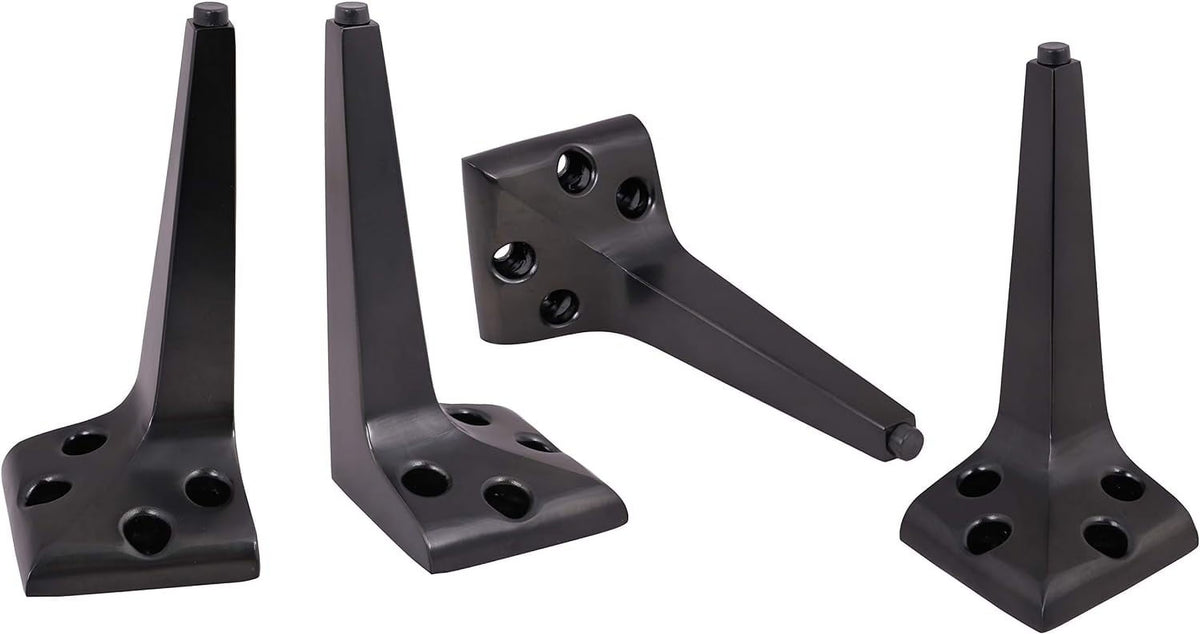 Black Steel Sofa Legs Set Of 4 Q158607