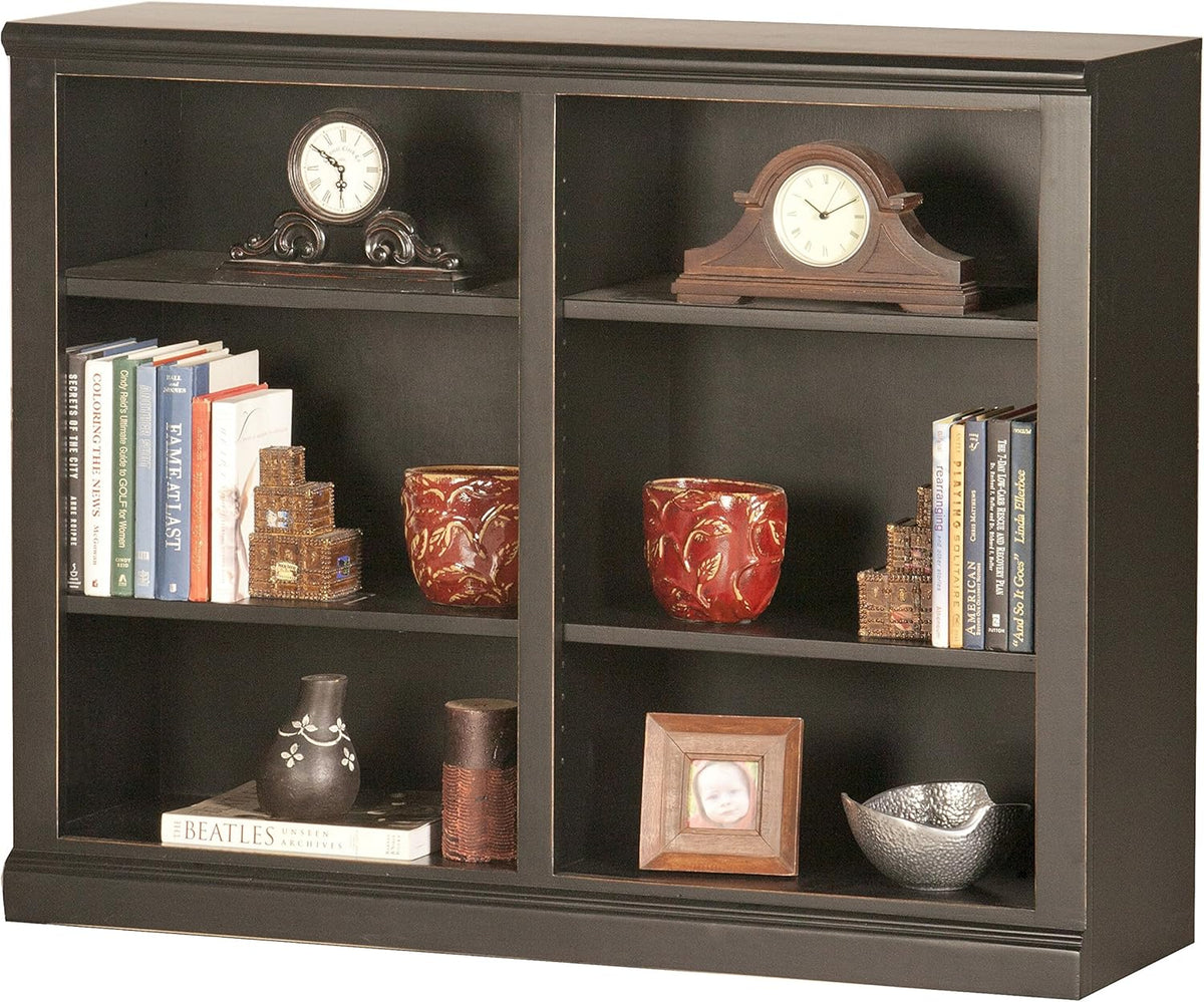 Midnight Blue Double Wide Bookcase J32601