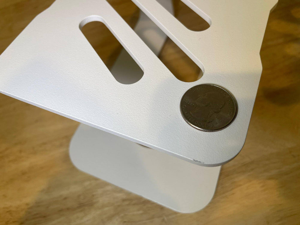 Matte White Studio Monitor Stands Pair L1805