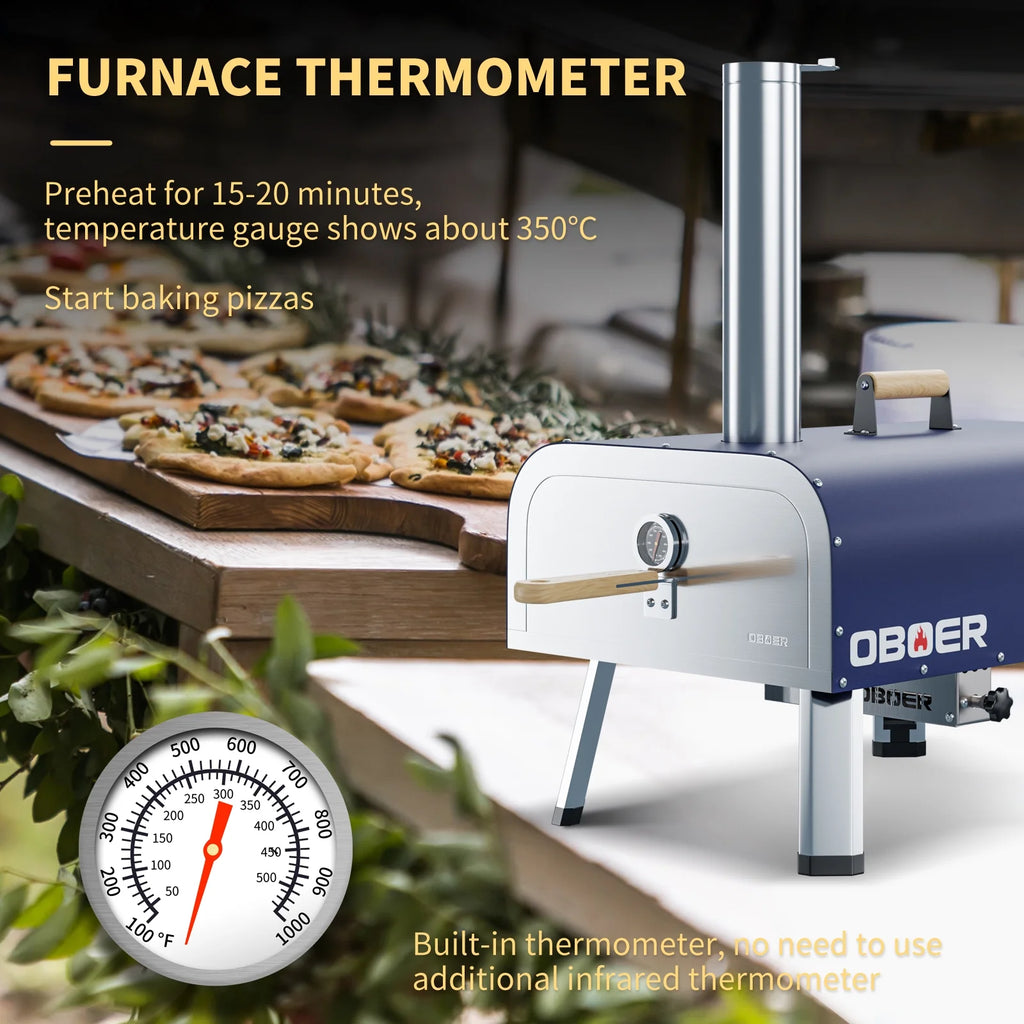 Outdoor Wood Fired Stainless Steel Pizza Oven P6715