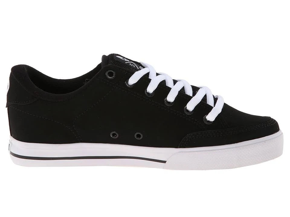 Black Synthetic Round Toe Skate Shoe Y620