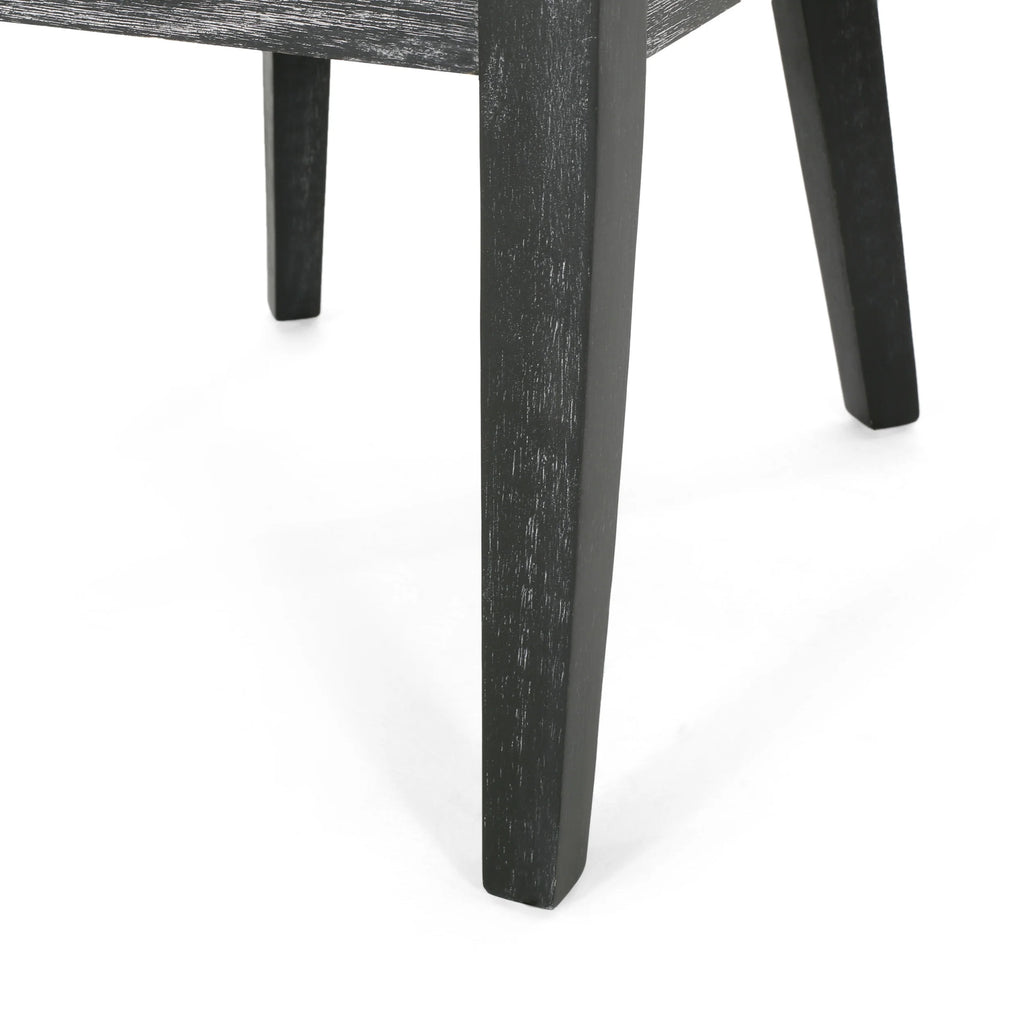 Fabric Upholstered Wood Dining Chairs, Set of 2 Y6647