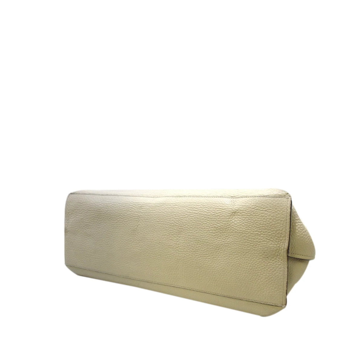 White Calf Leather Satchel S420623