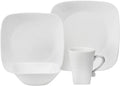16-pc Square Embossed Dinnerware Set V13152