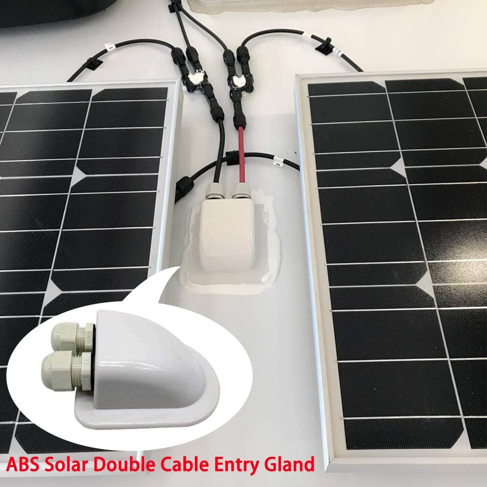 300W 12/24V Polycrystalline Off-Grid Solar Panel Kit with 3PCs 100W Rigid Solar Panels K3962