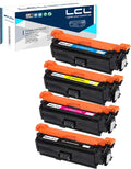 Remanufactured Toner Cartridge 4-Pack Black Cyan Magenta Yellow G871