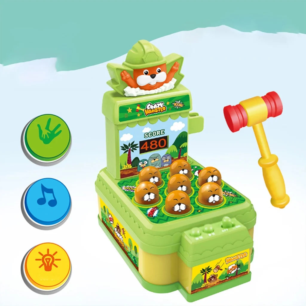 Mini Coin-operated Pound Arcade Game Toy with One Hammer E85182