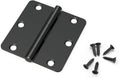 Matte Black 3.5 Inch X 3.5 Inch Interior Door Hinges Pack of 24 I41217