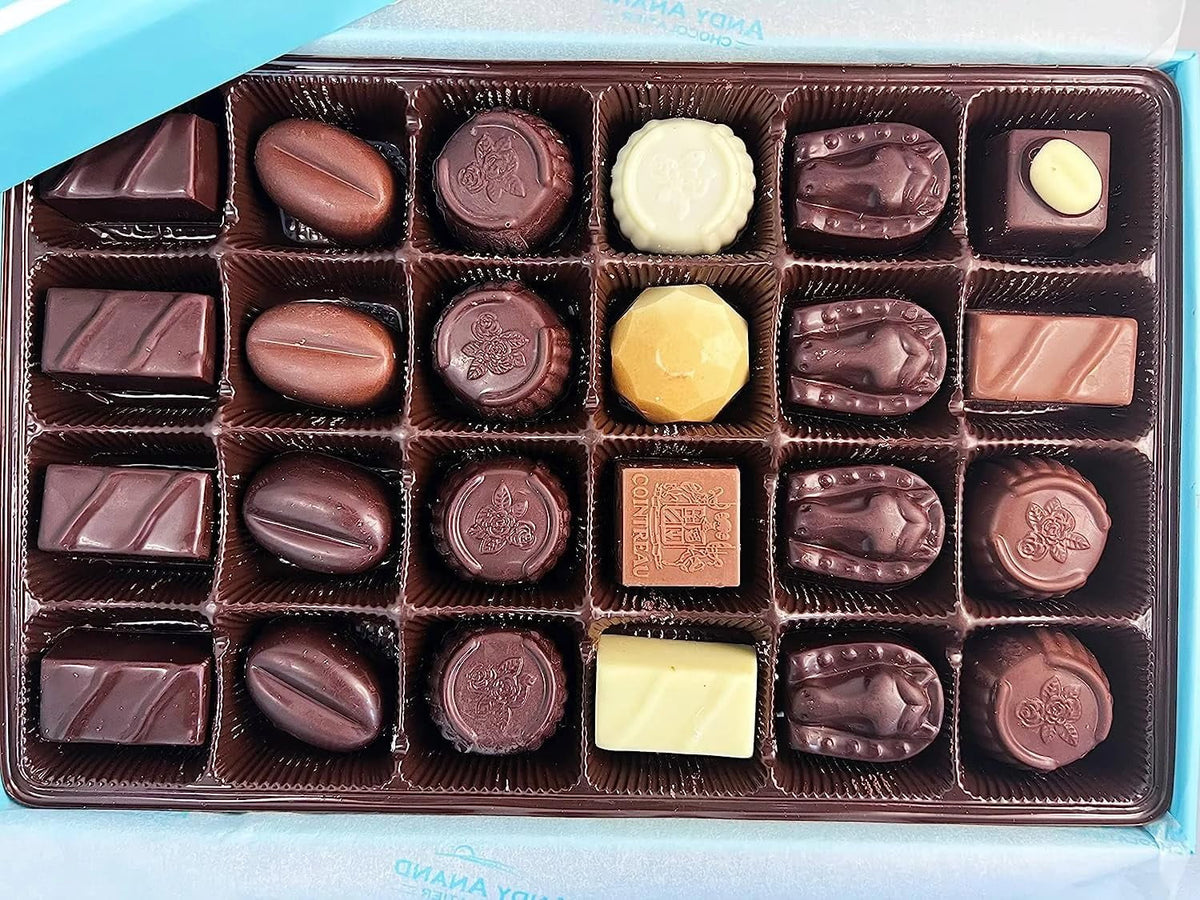 Chocolate Belgian Sugar Truffles 16 Pieces Gift Boxed N84297