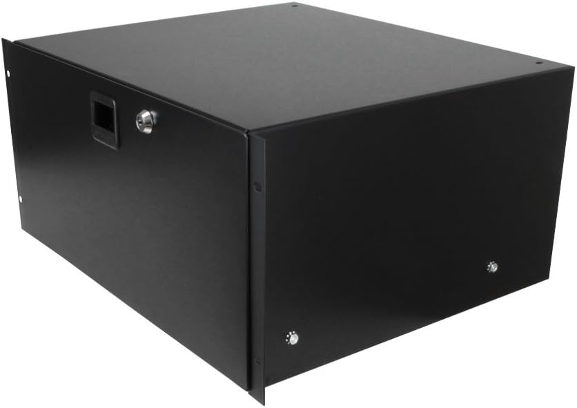 Lockable Steel Rack Drawer (6U) V74966