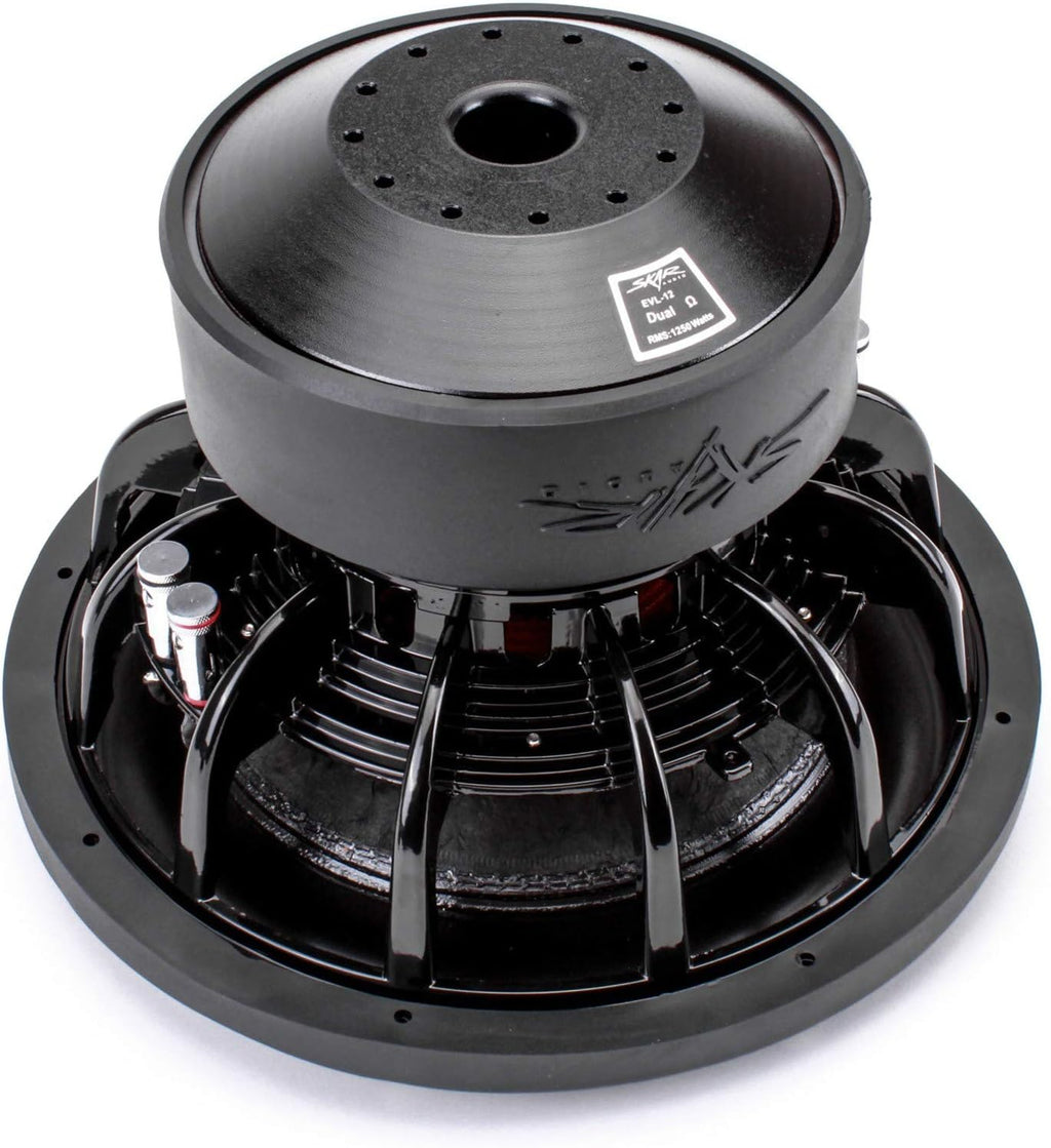 12 2500 Watt Dual 4 Ohm Car Subwoofer L6096