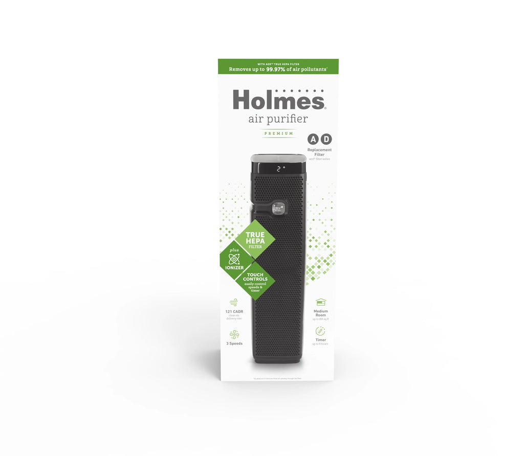 True Hepa Air Purifier Tower with Timer and Filter Light M3340