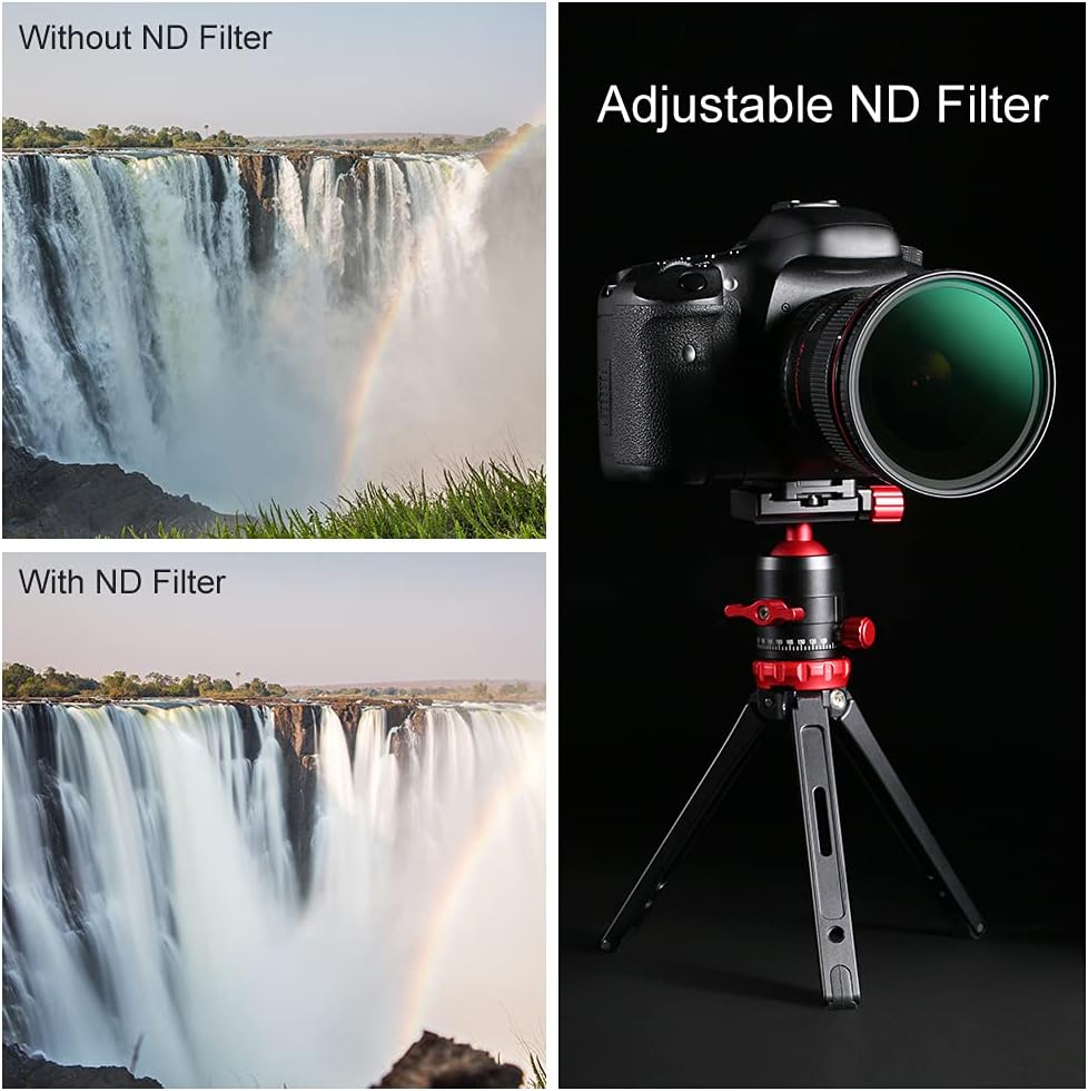 77mm Variable ND Filter ND8-ND128 3-7 Stop K6236