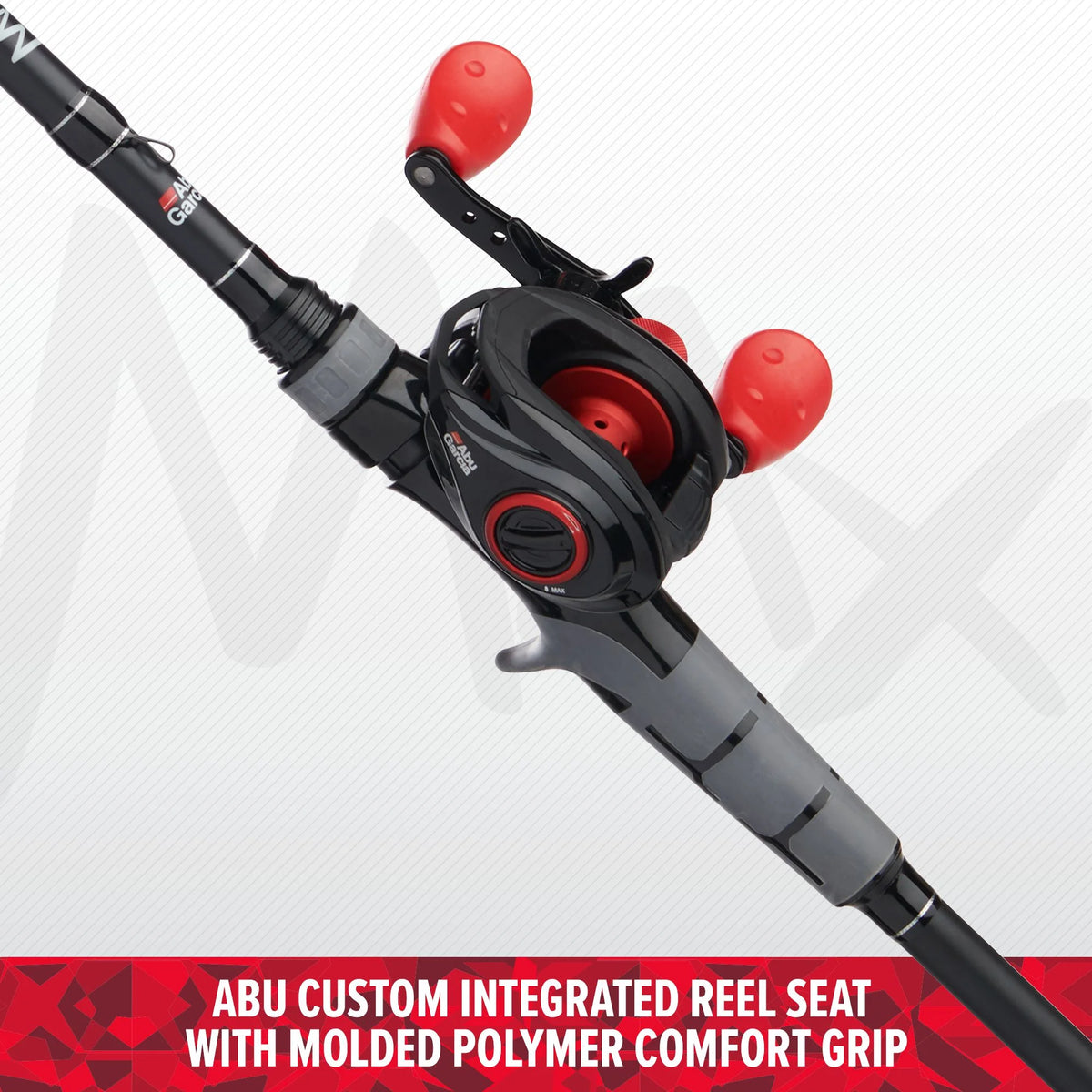 7' Black Baitcast Combo A434