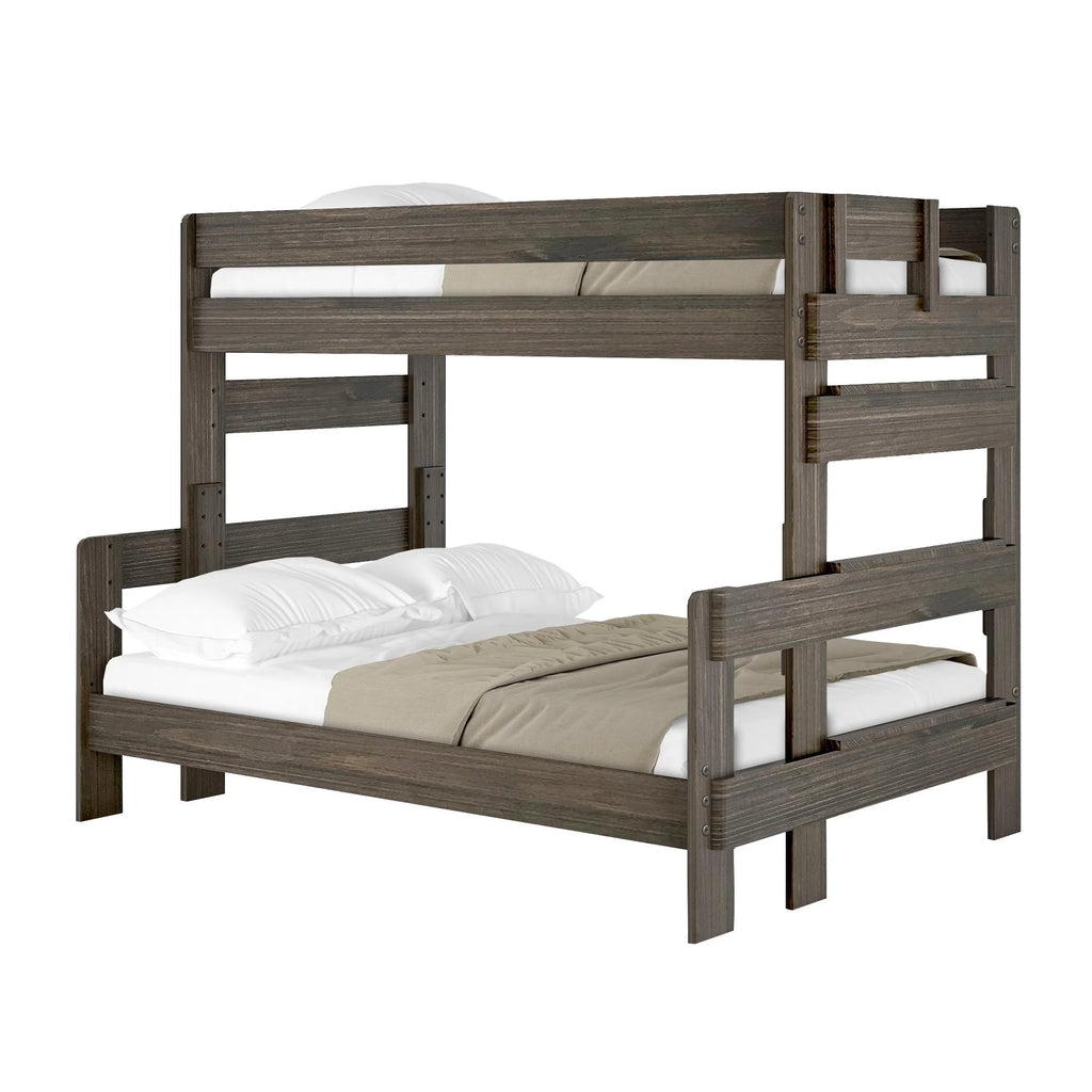 Solid Wood Twin over Full Bunk Bed B2080