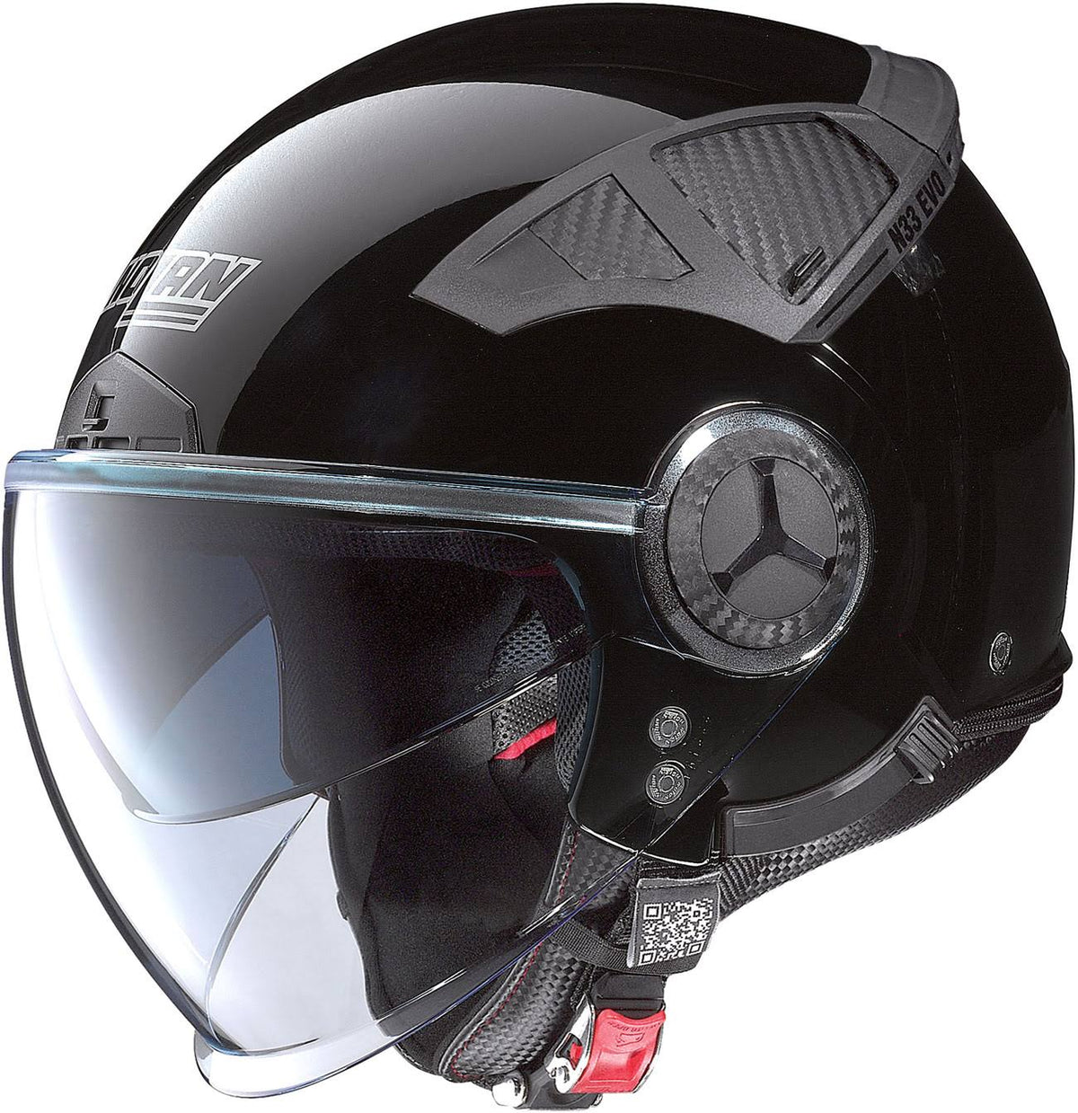 White S Jet Helmet I8694
