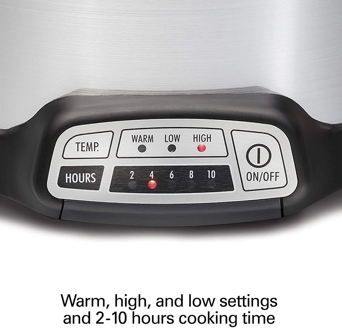 4-Quart Programmable Slow Cooker with Dishwasher-Safe Crock and Lid K3168