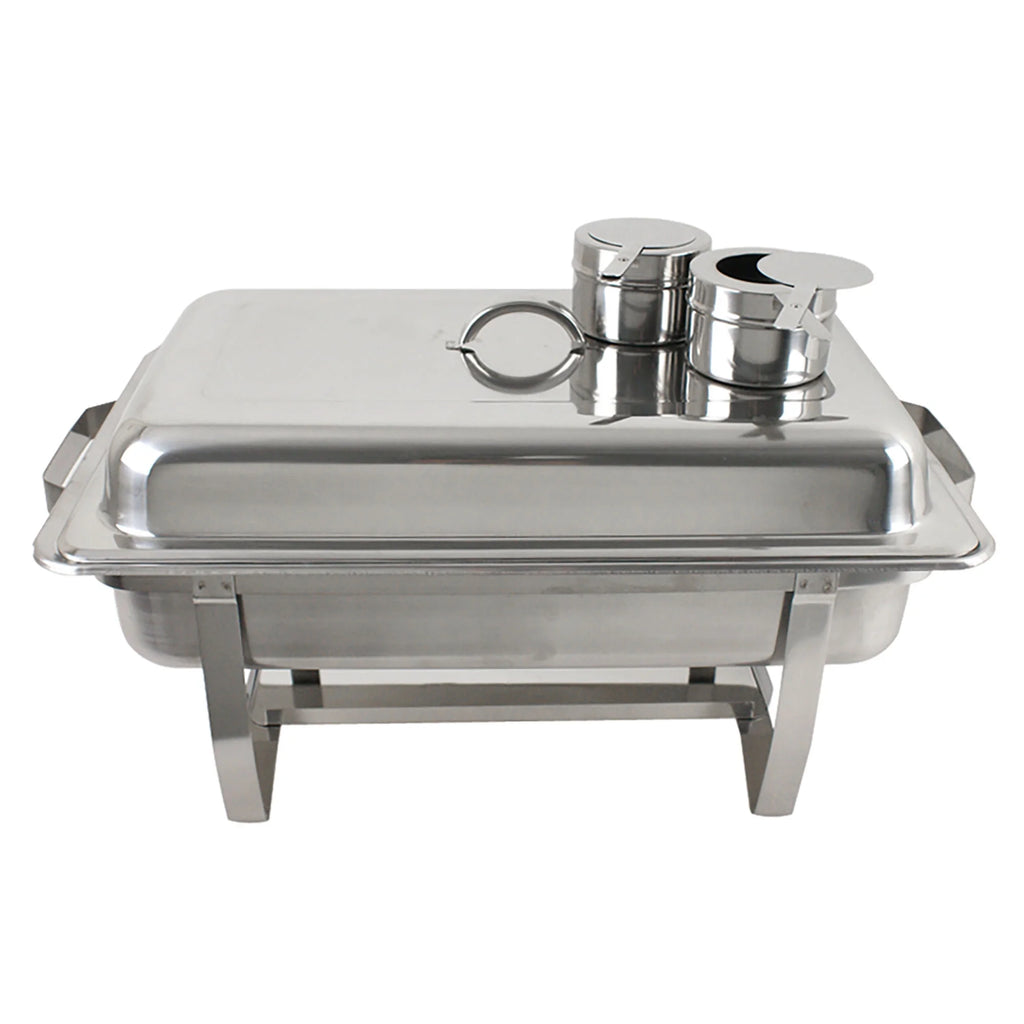 2 Rectangular + 2 Round Chafing Dishes Set H899