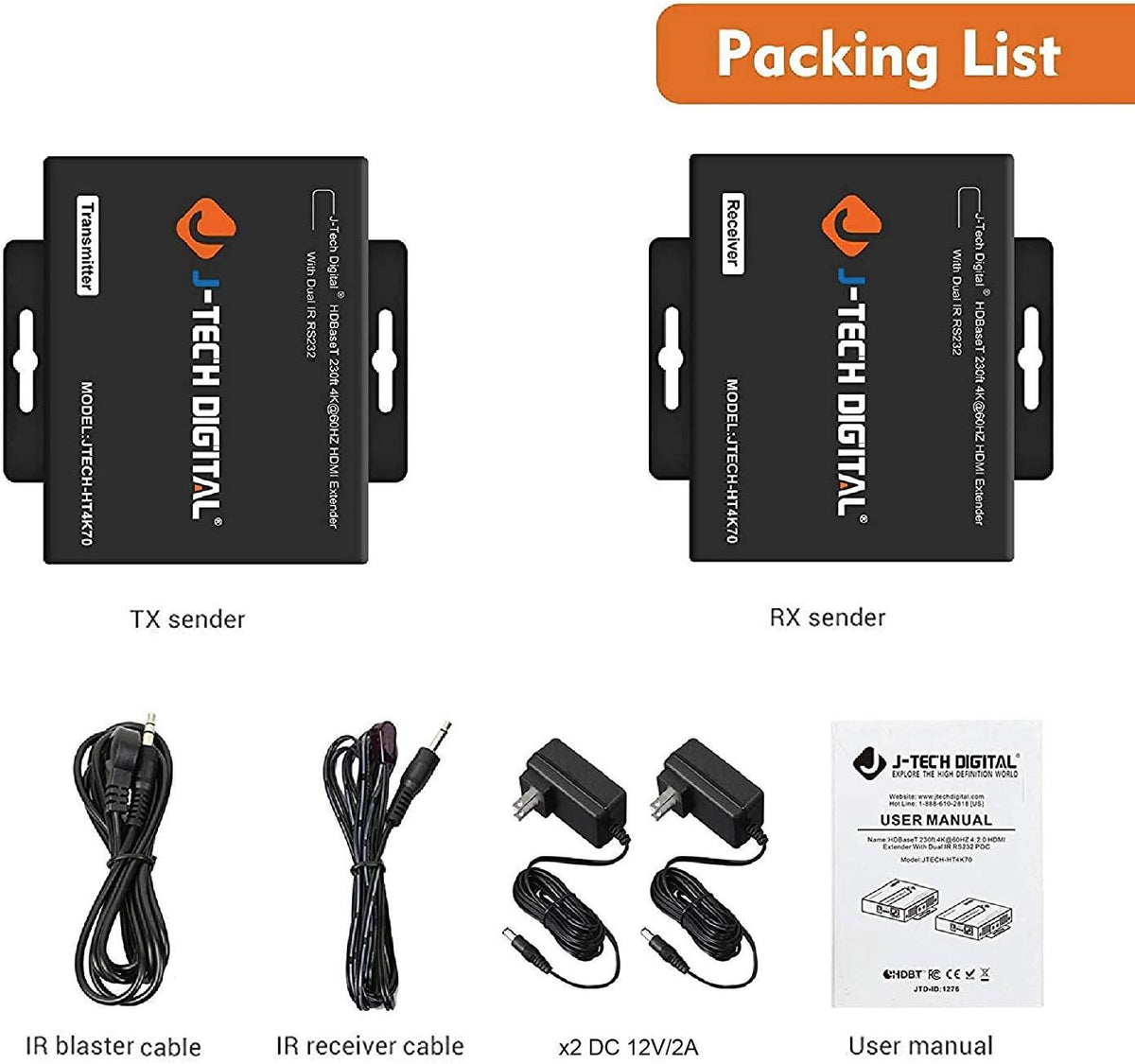 HDBaseT 4K HDMI Extender M597793