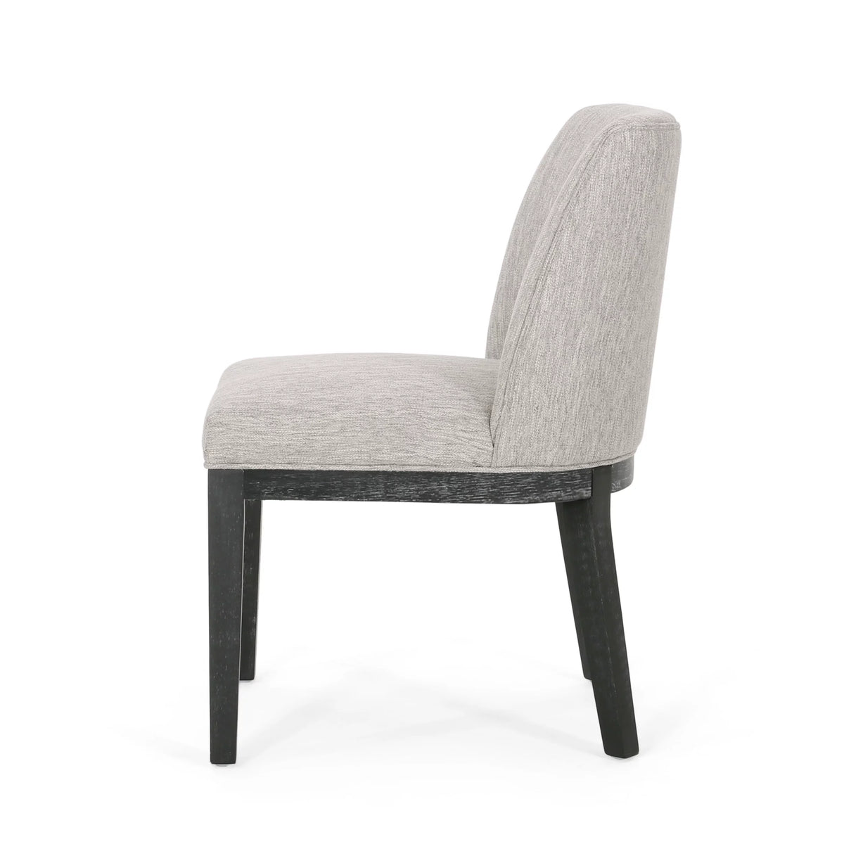 Fabric Upholstered Wood Dining Chairs, Set of 2 Y6647