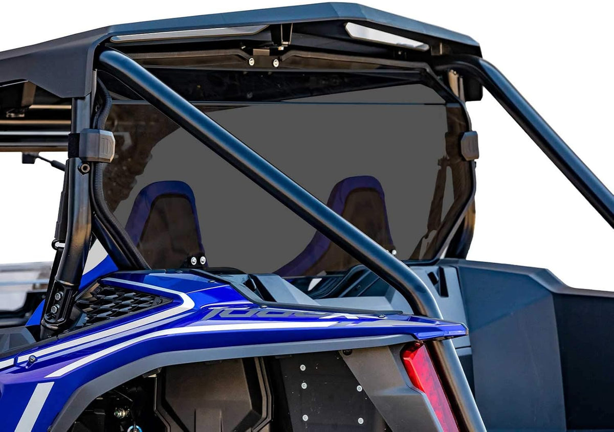 Rear Windshield for Honda Talon 1000X / 1000R (2-seat model only), 1/4 Thick Dark Tint Polycarbonate Q331907
