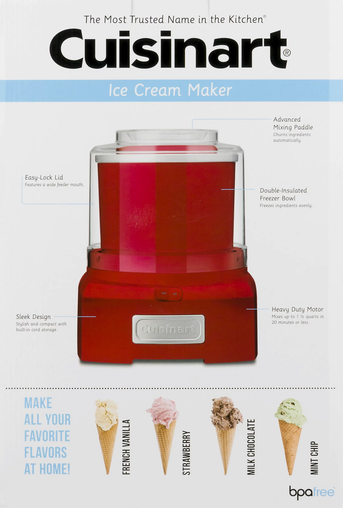 Frozen Yogurt Ice Cream & Sorbet Maker N949