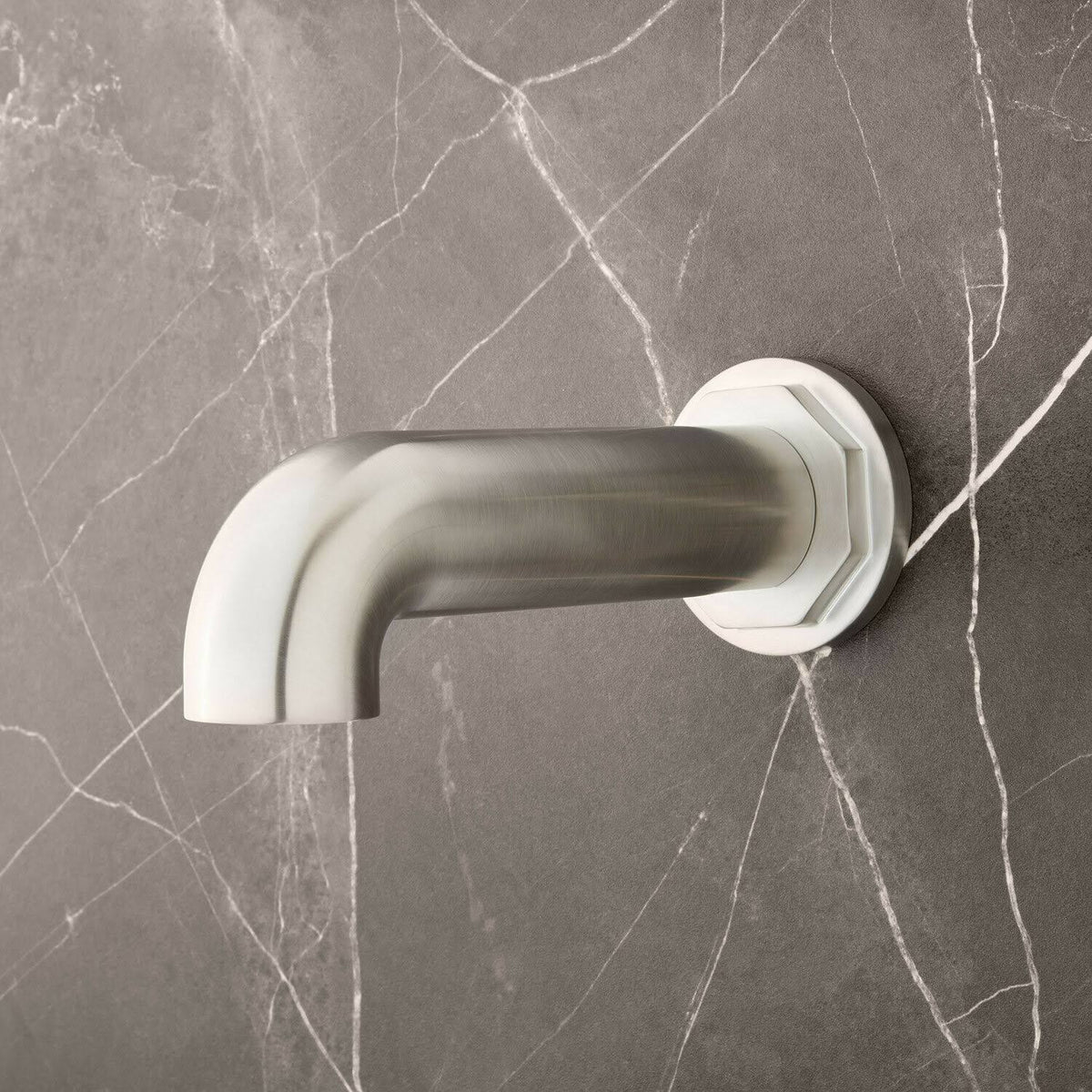 Nickel Tub Spout J10442
