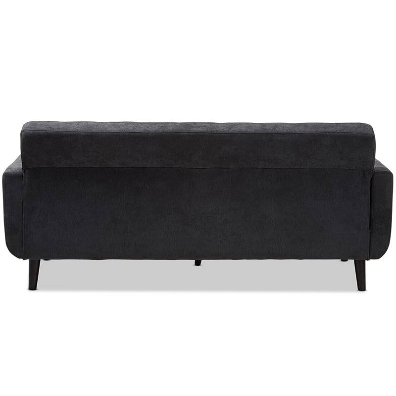 Dark Gray Tufted Sofa Q810
