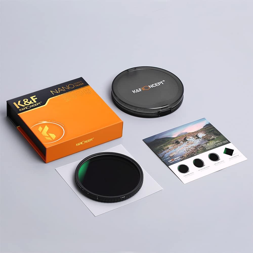 77mm Variable ND Filter ND8-ND128 3-7 Stop K6236