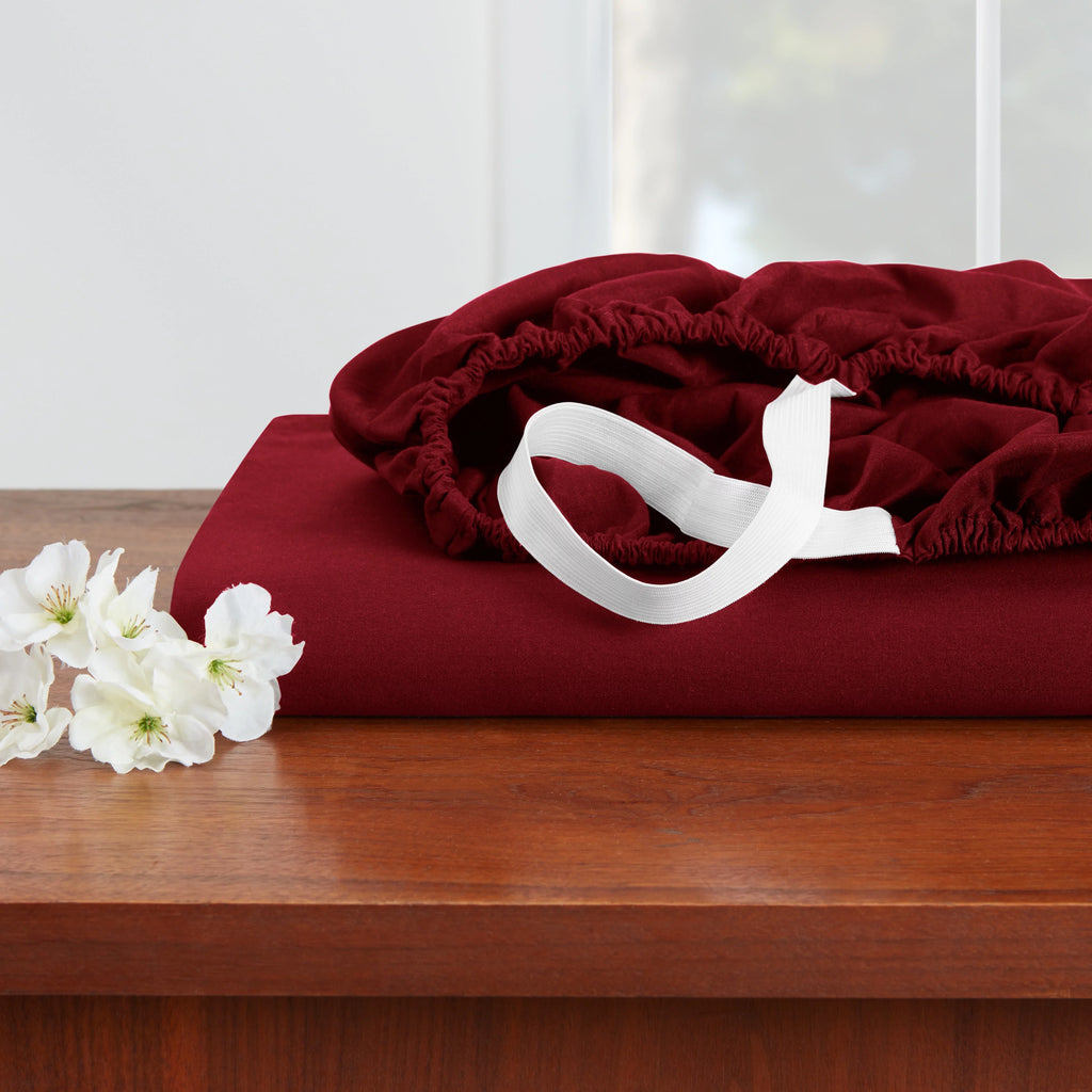 King 6pc Microfiber Extra Deep Pocket Sheet Set D111752