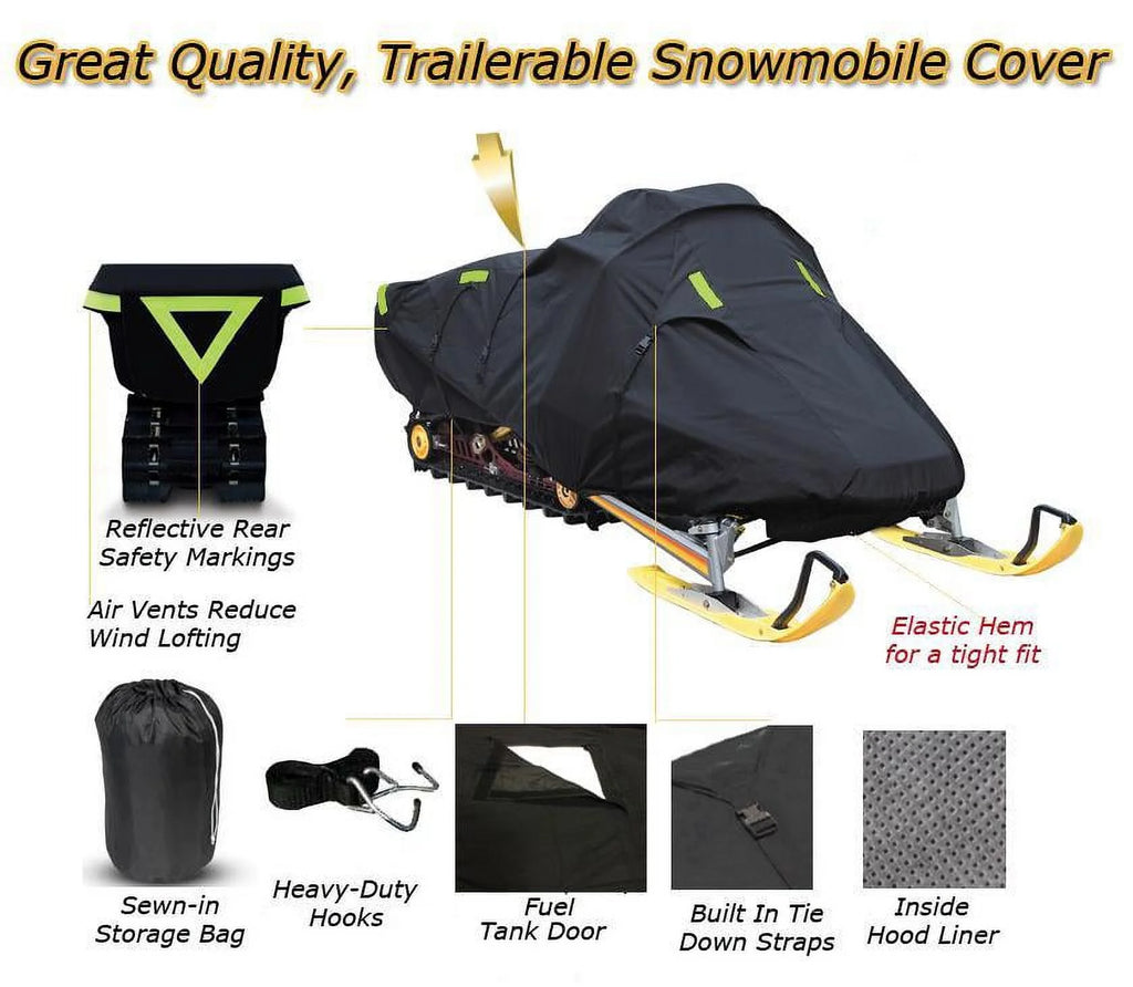 Trailerable 600 Denier Snowmobile Cover O869142