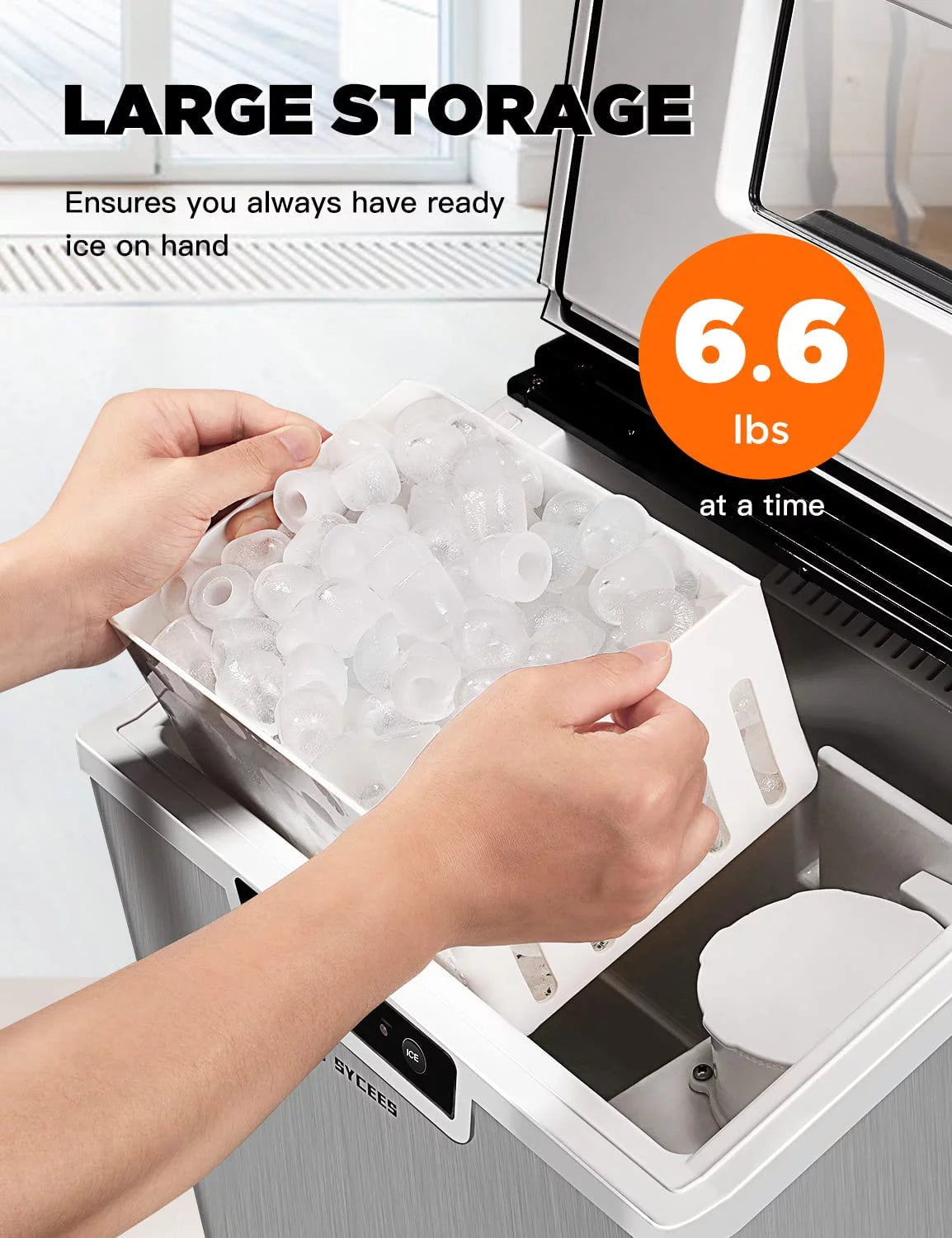 44lb Countertop Ice Maker K573