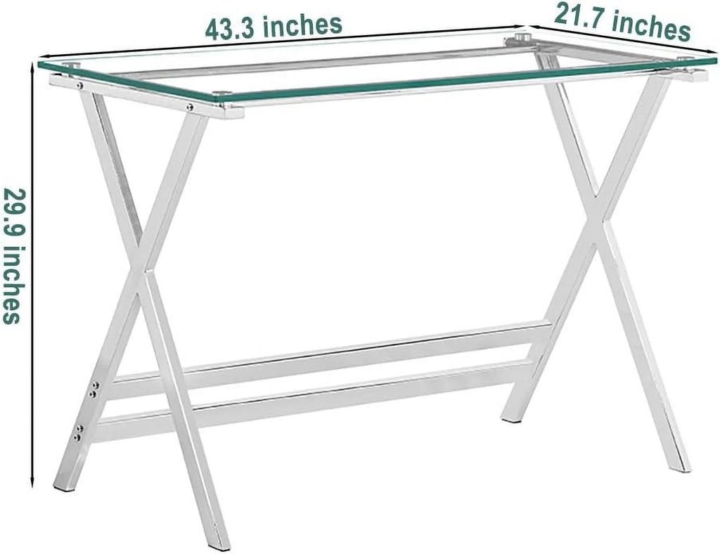 Tempered Glass Computer Desk U81650