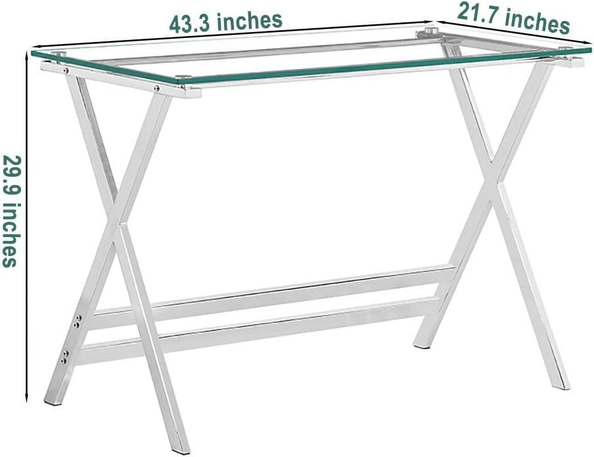 Tempered Glass Computer Desk U81650